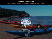 Tablet Screenshot of getoutside.com